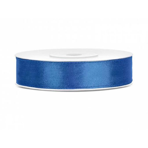 Picture of SATIN RIBBON ROYAL BLUE 12MM PER METRE